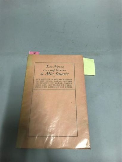 * CHARBONNIER. SALMON (André). Les Noces...