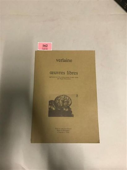 * [Curiosa]. DESCOMBES. VERLAINE. OEuvres...