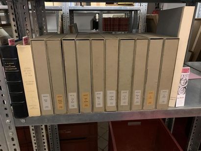 * DUNOYER DE SEGONZAC. Réunion de 3 ouvrages...