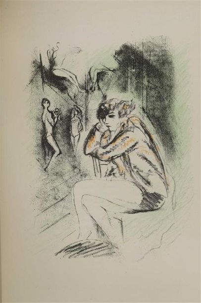 * VERTÈS. COLETTE. La vagabonde. Paris, La...