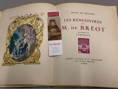 * BONFILS. RÉGNIER (Henri de). Le trèfle...