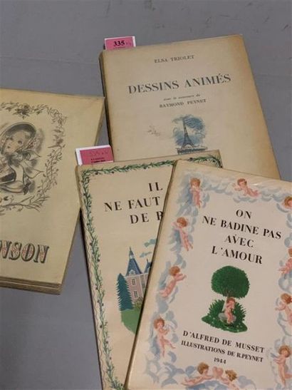 * PEYNET. MUSSET (Alfred de). Il ne faut...
