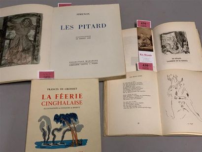 * Ensemble de 4 ouvrages en 4 volumes, comprenant...