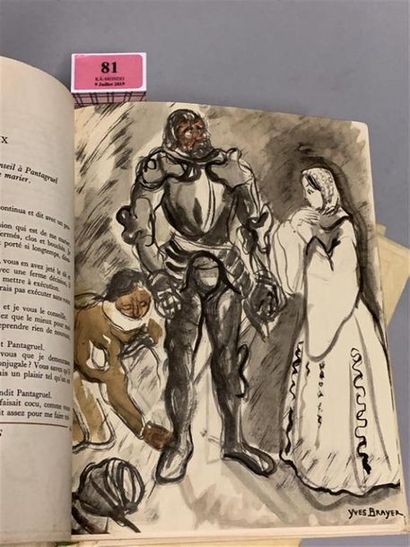 * BRAYER. RABELAIS (François). OEuvres complètes....