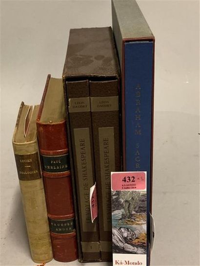 * Ensemble de 5 ouvrages en 5 volumes, comprenant...