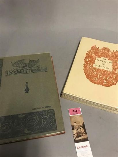 * GODIEN. FLAUBERT (Gustave). Saint Julien...