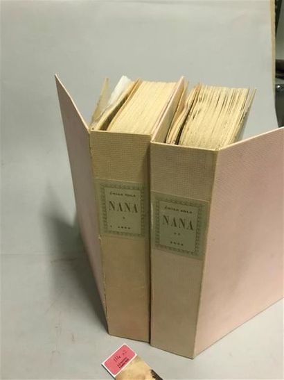 * CHAS LABORDE. ZOLA (Émile). Nana. Paris,...