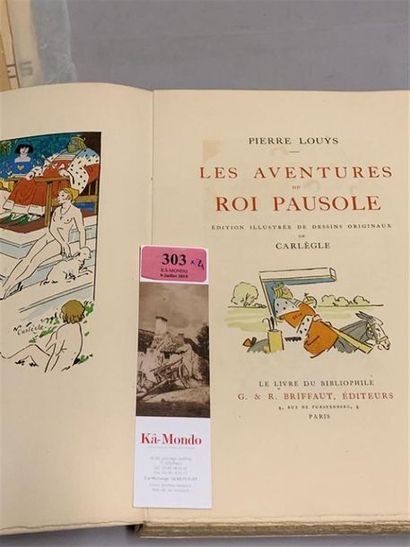 * LOUS (Pierre). Réunion de 3 ouvrages illustrés...