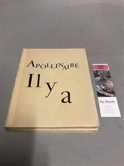 * GOERG. APOLLINAIRE (Guillaume). Il y a....