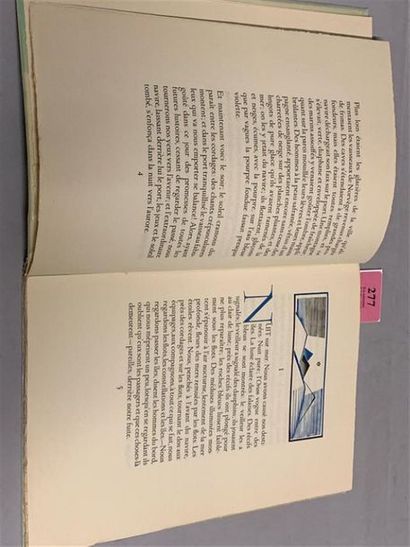 * LATOUR. GIDE (André). Le voyage d'Urien....