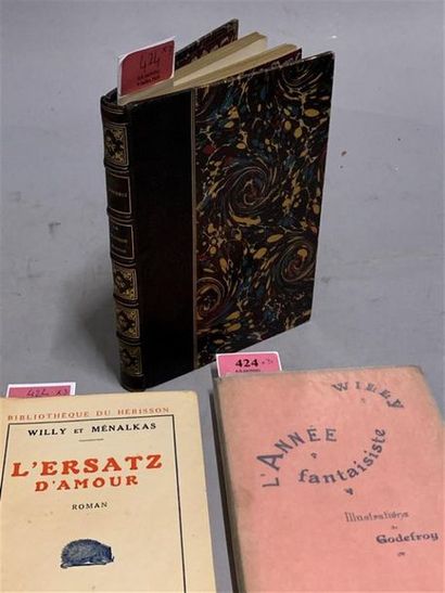 * WILLY, MENALKAS. L'ersatz d'amour. Roman....