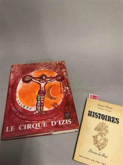 * [Cirque]. CHAGALL. PRÉVERT (Jacques). Le...