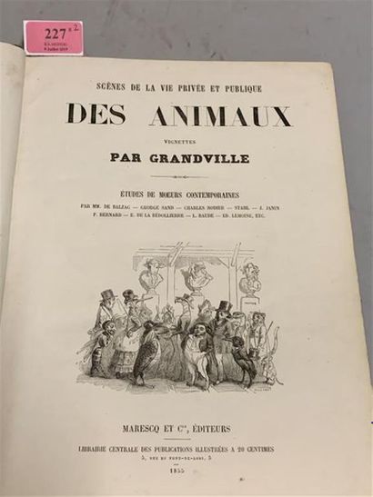 * GRANDVILLE. OLD NICK (pseud. de E.D. Forgues)....