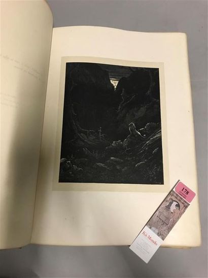 * DORÉ. DANTE. L'enfer.
Hachette, 1862
In-folio,...