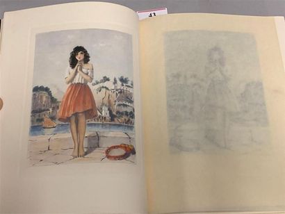 BÉCAT. LAMARTINE (Alphonse de). Graziella....