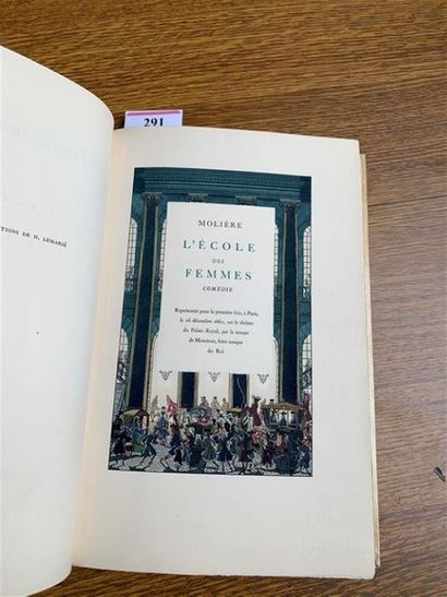 LEMARIÉ. MOLIÈRE. L'école des femmes. Comédie....