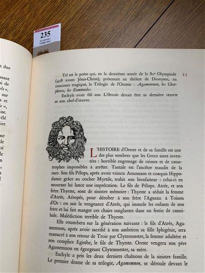 HERTENBERGER. ESCHYLE. Les Euménides. S.l.,...
