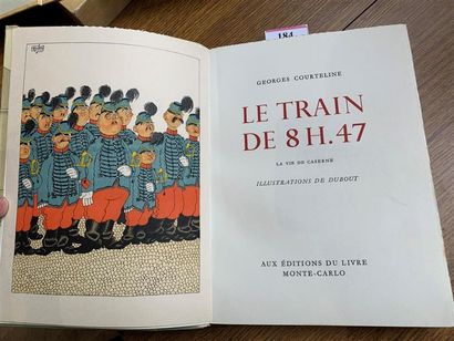 DUBOUT. COURTELINE (Georges). Le train de...