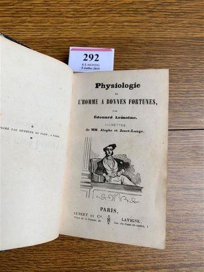 [Physiologies]. LEMOINE (Édouard). Physiologie...