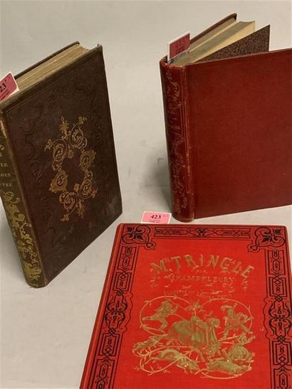 * [Cartonnage éditeur XIXe]. 
- BEECHER STOWE...