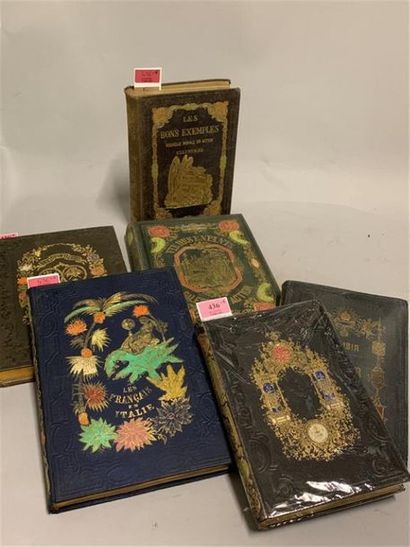 * Ensemble de 6 ouvrages en 6 vol. in-8,...