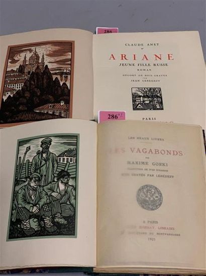 * LEBEDEFF. GORKI (Maxime). Les vagabonds....