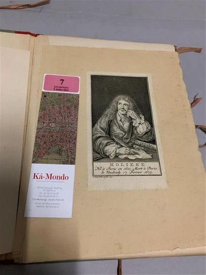 * [BOUCHER] [MOLIERE] PUNT. Suite de 34 planches...
