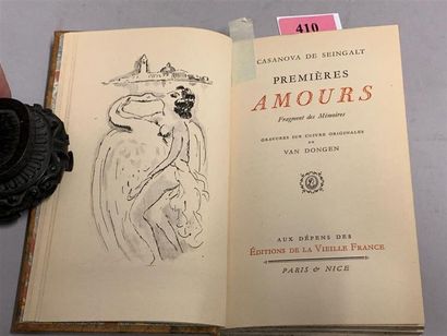 * VAN DONGEN. CASANOVA. Premières amours....