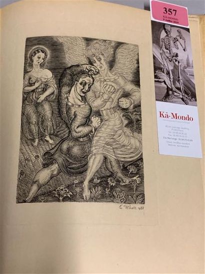 * POUCHKINE. La gabrielide. 5 gravures sur...