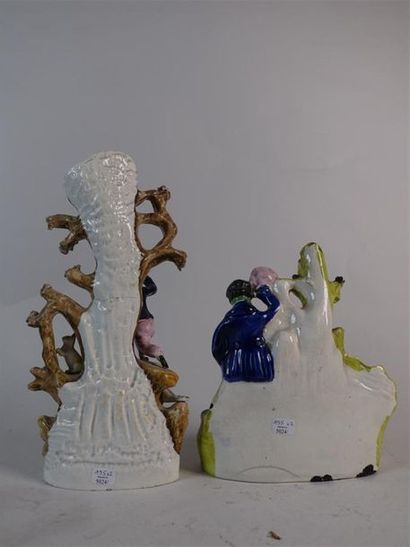 ANGLETERRE, Staffordshire. Deux groupes en...