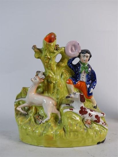 ANGLETERRE, Staffordshire. Deux groupes en...