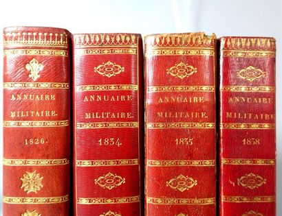 Annuaire militaire, 1826, 1834, 1835 et 1838....