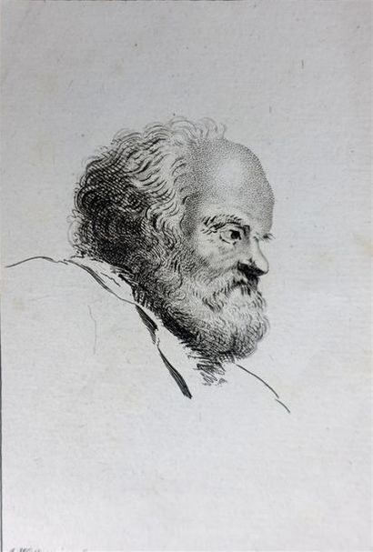 A.WATTEAU. 4 Gravures 