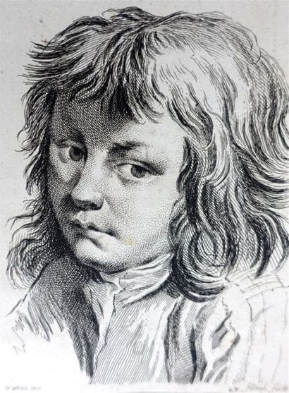 A.WATTEAU. 4 Gravures 
