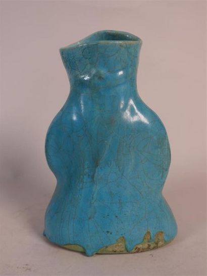 IRAN - XIIe-XIIIe siècle. Maternité. Vase...