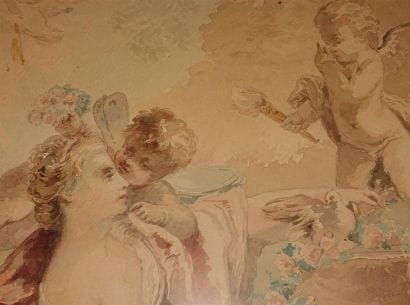 École française de la fin du XIXe siècle...