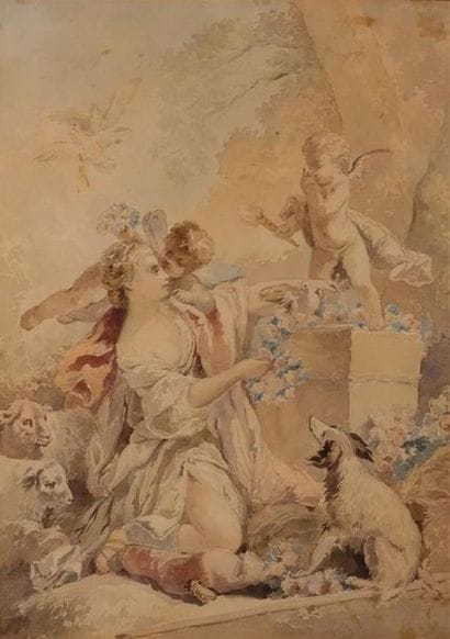 École française de la fin du XIXe siècle...