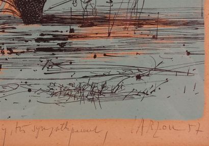 CARZOU Jean (1907-2000). 