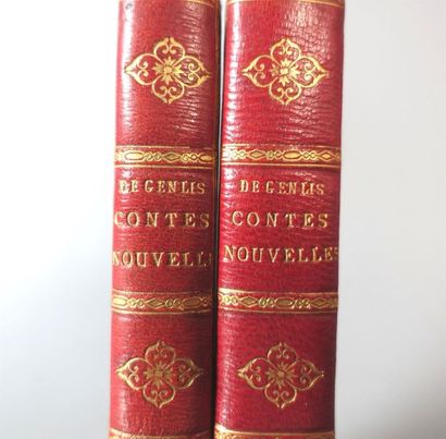 DEGENLIS. Contes Nouvelles. 2 volumes. Reliure...