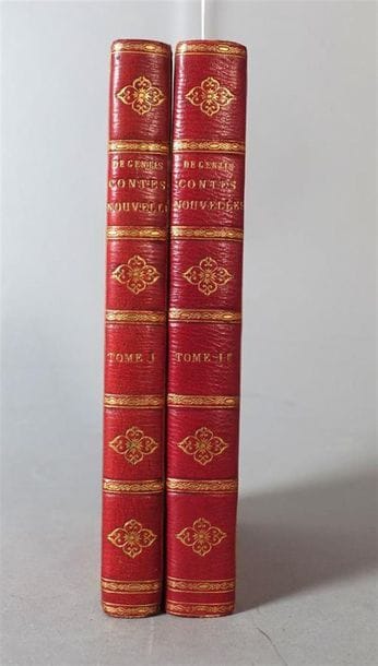 DEGENLIS. Contes Nouvelles. 2 volumes. Reliure...