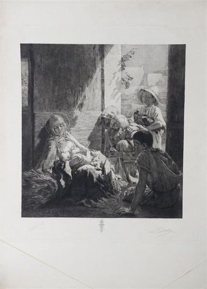 E. DECISY d'après E. DINET 