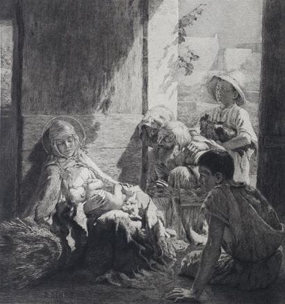 E. DECISY d'après E. DINET 