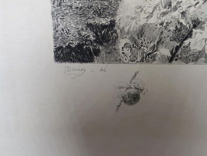 Albert MAIGNAN gravé par E. DECISY 