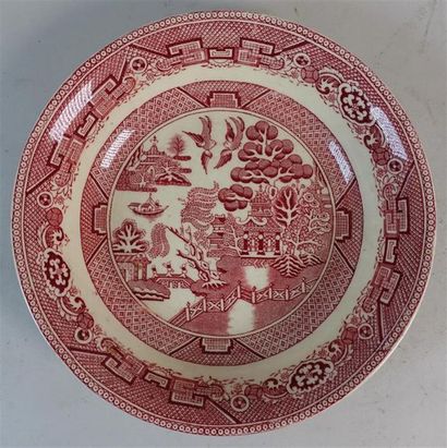 Partie de service dans le goût Chinois blanc...
