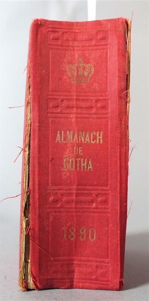 Almanach de Gotha, Justus Perthes, 1890