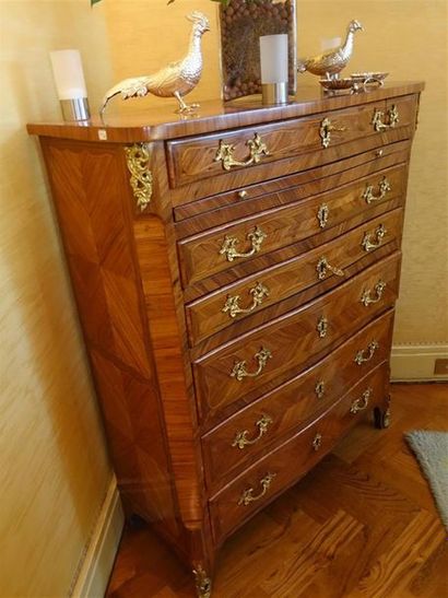 Meuble de collectionneur en placage de bois...