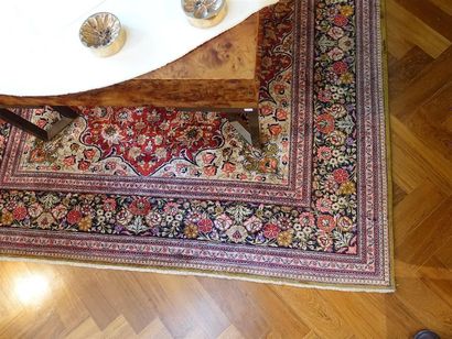 Tapis GHOUM en soie (chaîne, trame et velours...