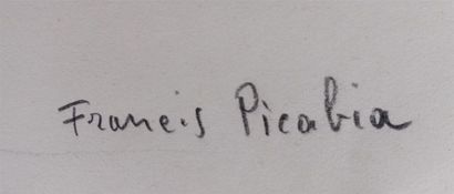 PICABIA Francis (1879-1953)
Sans titre, circa...