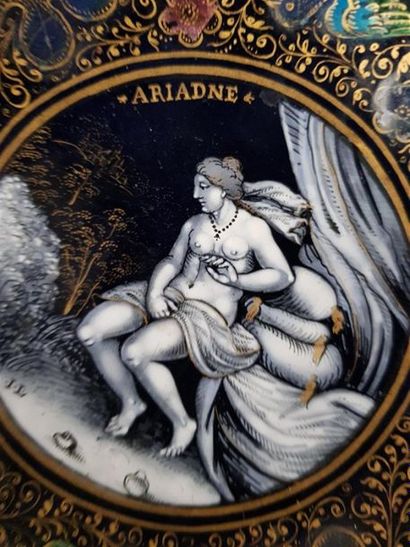 LIMOGES, Jacques LAUDIN (1627-1695)
Coupe...