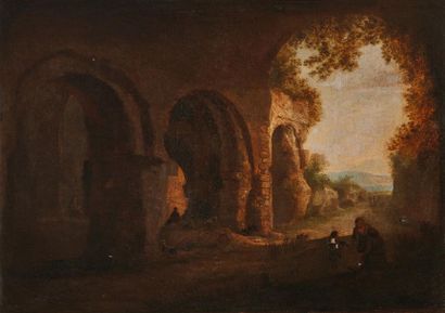 École romaine vers 1700
